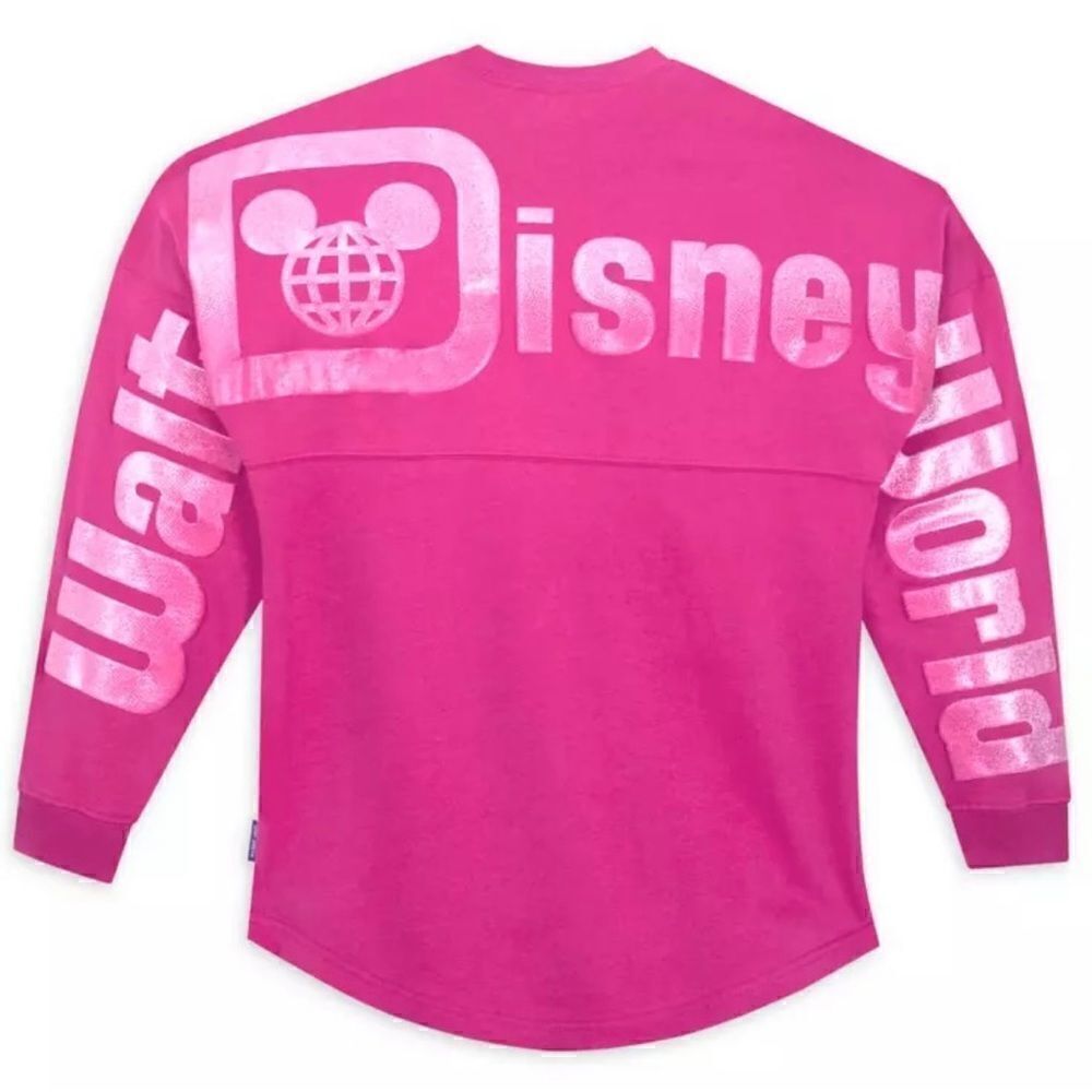 Disney World Spirit Jersey Adults Pink Magenta NWT XS / S WDW Top